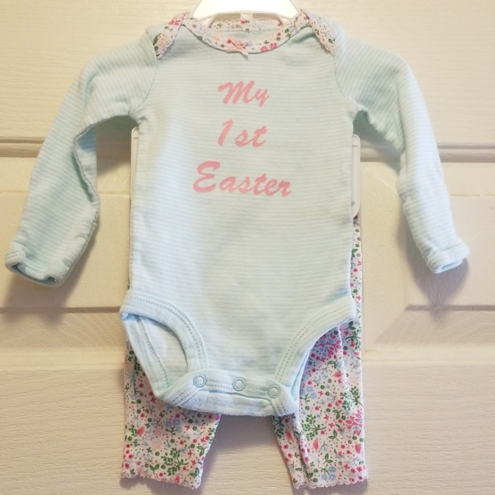 My first easter handmade 2 piece set